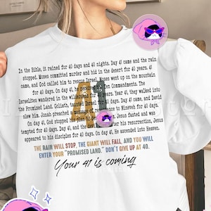 SVG Your 41 Is Coming PNG, Religious Png, christian svg png, Bible Verse Png Shirt, jesus png, Bible Quote svg png, Vintage Shirt God png
