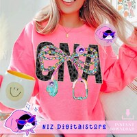 Preppy Nurse Cna Floral Png, Floral Bow Nurse Cna Stethoscope Png, Everyday Png, Girly Cna, Nurse Education, Retro Nurse Life png, Nursing
