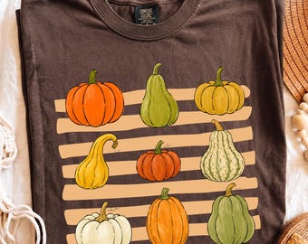 Vintage Pumpkin Patch Shirt, Fall Harvest Pumpkin Shirt, Autumn Pumpkin Graphic Shirt, Cozy Thanksgiving Outfit, Cottagecore Fall Shirt Gift