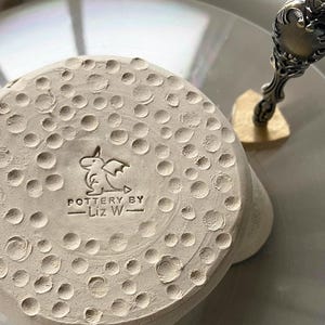 Personalisierter Keramik Stempel, Benutzerdefinierte Signature Stamp Ton, Ton Stempel für Keramik, Keramik-Werkzeug, Vatertagsgeschenk