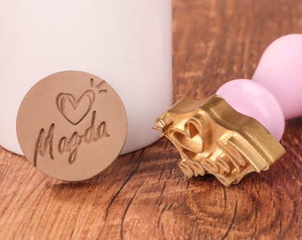 Clay Signature Stamp, Pottery Stamp Custom, Custom Ceramic Stamp, Custom Name Signature Stamp for Pottery, Father's Day Gift