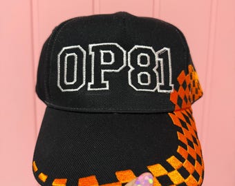 Oscar Piastri OP81 Embroidered F1 Cap