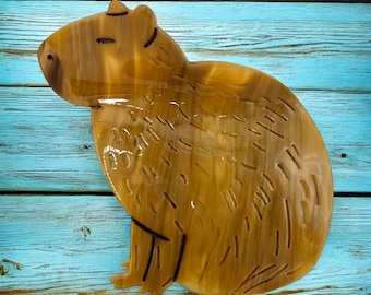 Capybara Hair Clip/Claw