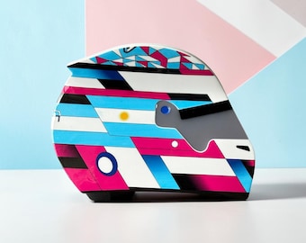 Franco Colapinto Helmet Hair Claw - Alpine - Formula 1