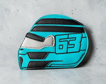 George Russell Helmet Purse/Wallet