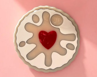 Jammy Dodger Biscuit Hair Clip / Claw