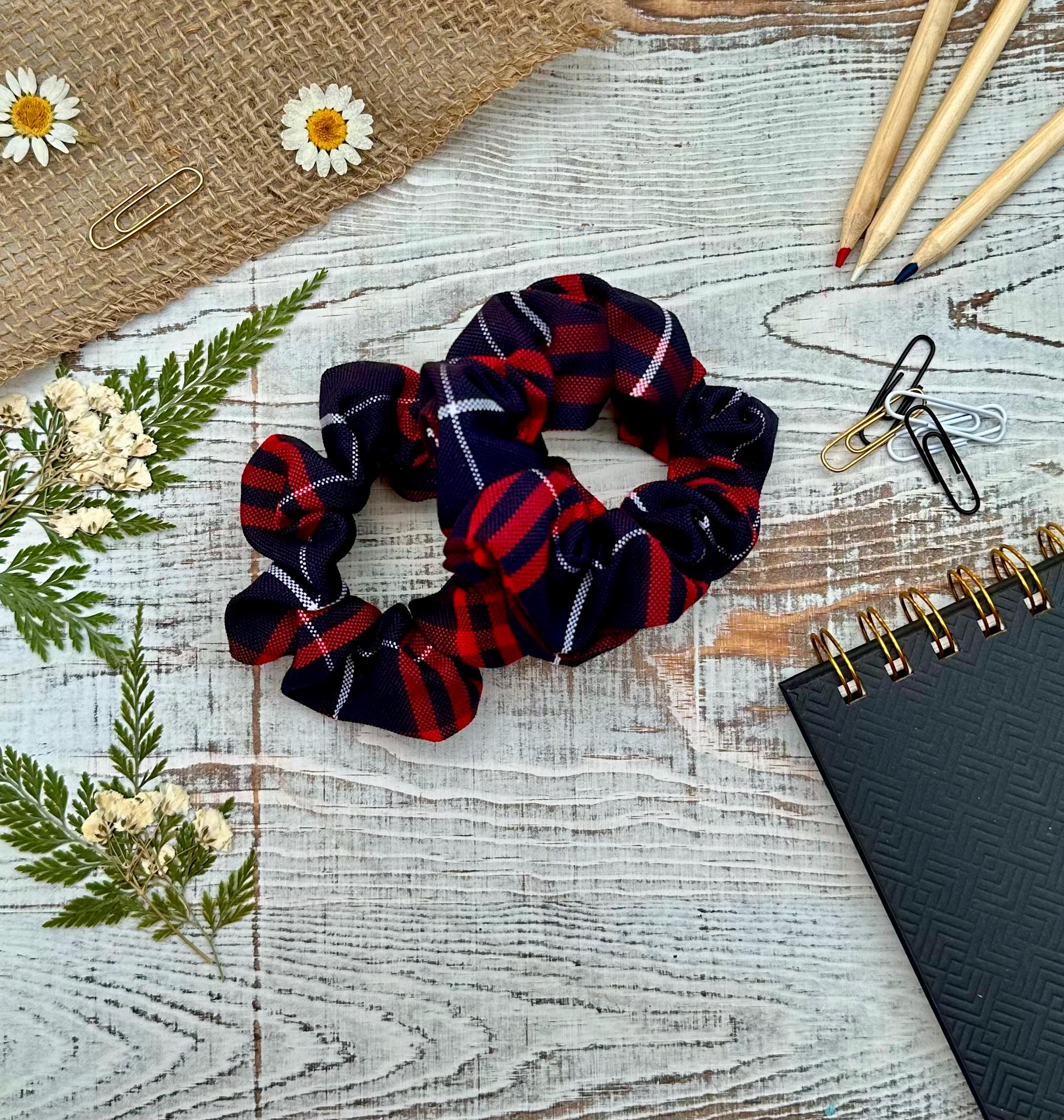 Navy Blue Scrunchie - Etsy