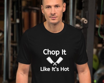 Camiseta "Cógelo como si estuviera caliente": divertida camiseta de chef para amantes de la barbacoa, maestros de la parrilla y entusiastas de la cocina.