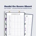 Sushi Go Game Score Sheet, Printable Score Sheet, Sushi Go Score Pad ...