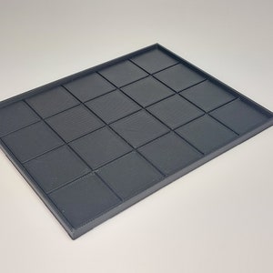Movement tray 125x100mm 5x4 Square base Old world Warhammer Fantasy