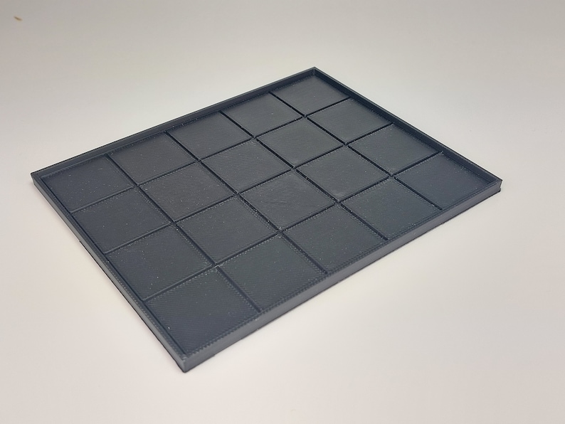 Movement tray 125x100mm 5x4 Square base Old world Warhammer Fantasy