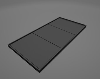 50x75mm Wargame Movement Trays - Cavalry : 3x1 & 4x1  - 3D Printed