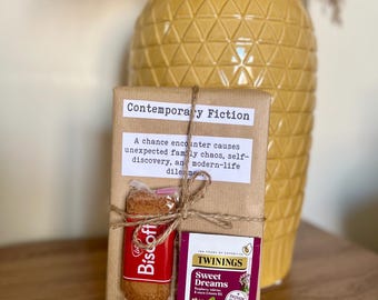 Blind Date with a Book - Contemporary Fiction | Cosy Gift with Tea and Biscuit