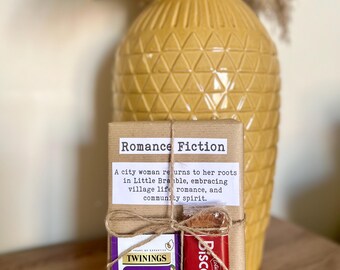 Blind Date with a Book - Romance Fiction | Cosy Gift with Tea and Biscuit