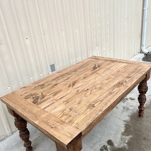 Dasha - Custom Built Dining Table With Bench - 100% Solid Wood - RH ...