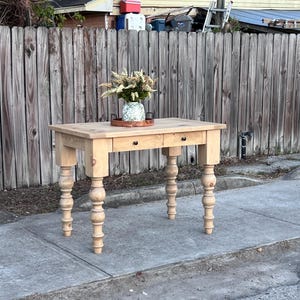 Kitchen Island Solid Wood Kitchen Work Table | Handcrafted Island ...