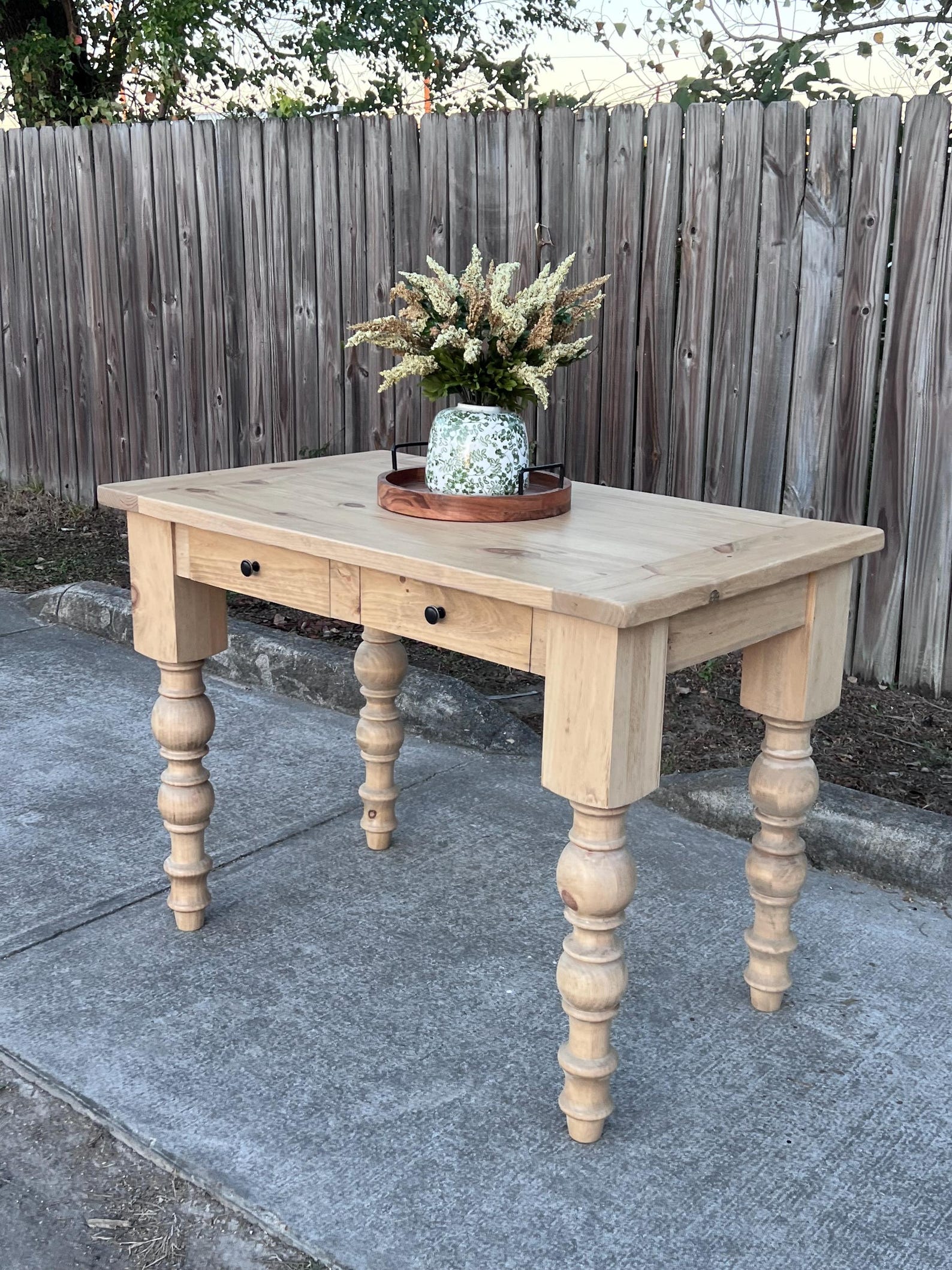 Kitchen Island Solid Wood Kitchen Work Table | Handcrafted Island ...