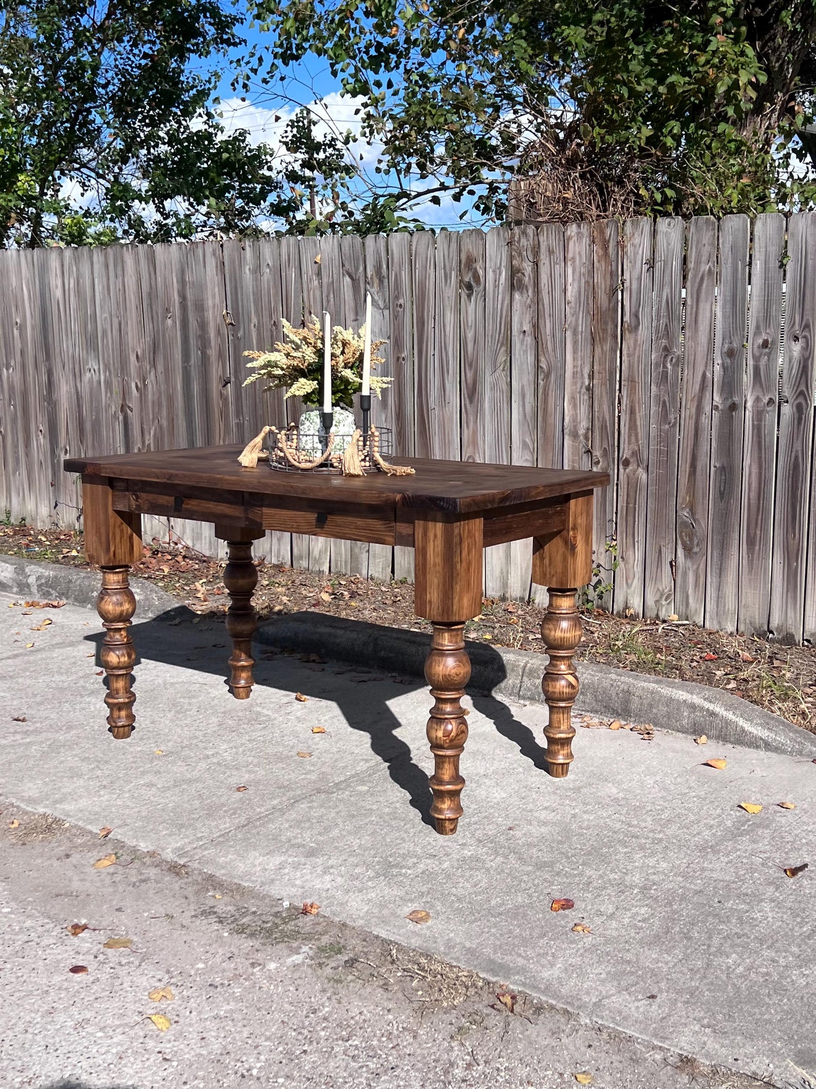 Kitchen Island Solid Wood Kitchen Work Table | Handcrafted Island ...