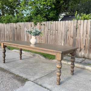 Custom Solid Wood Dining Table - RH Table - Modern Rustic Table ...