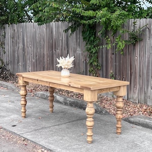 Customizable Dining Table - 100% Solid Wood - RH Table - Modern ...