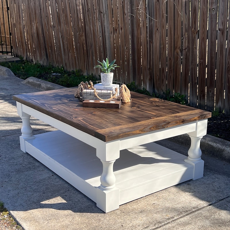 Farmhouse Coffee Table - Etsy