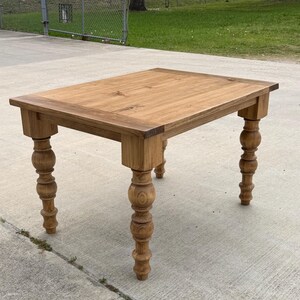 Custom Solid Wood Dining Table - RH Table - Modern Rustic Table ...