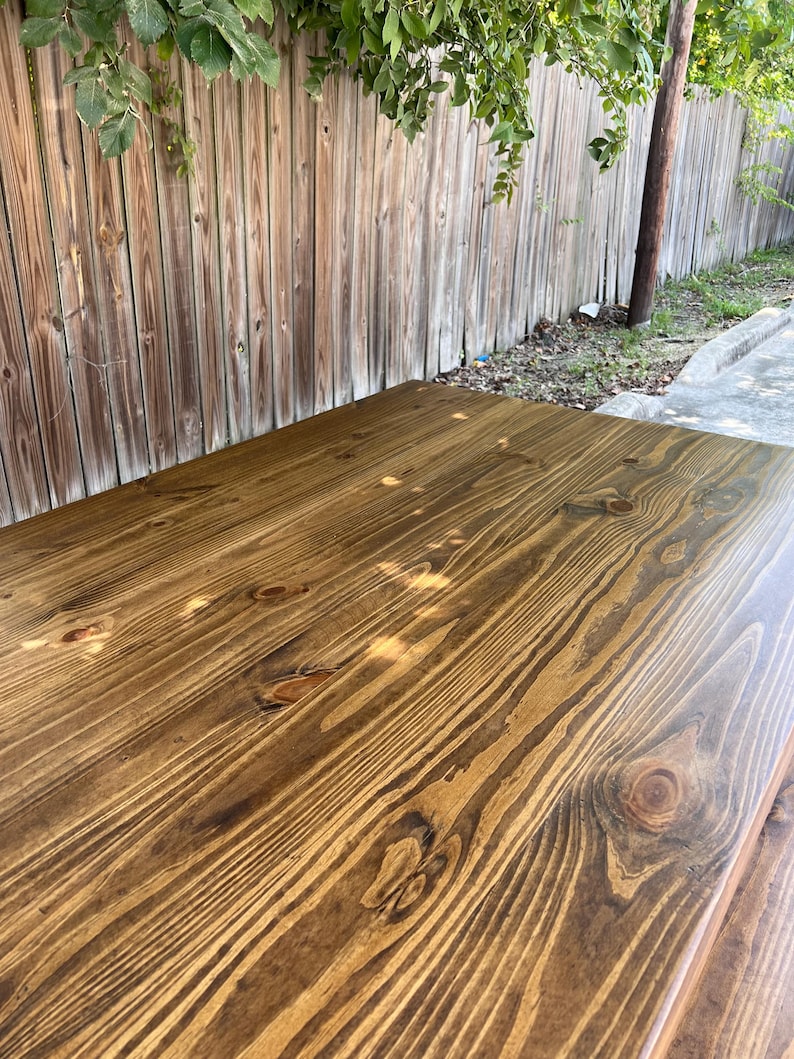 ELISE Customizable Built Dining Table - Solid Wood Table - FREE ...