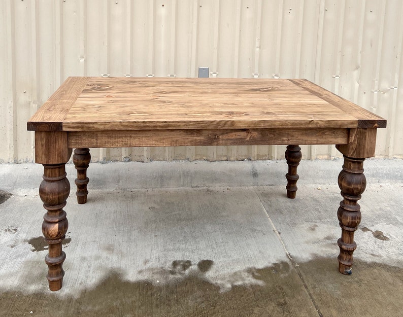Dasha - Custom Built Dining Table With Bench - 100% Solid Wood - RH ...