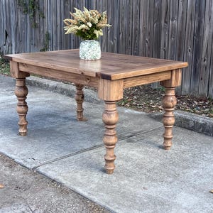 Customizable Dining Table - 100% Solid Wood - RH Table - Modern ...
