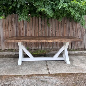 Customizable Solid Wood Dining Table Herringbone Pattern Chevron ...