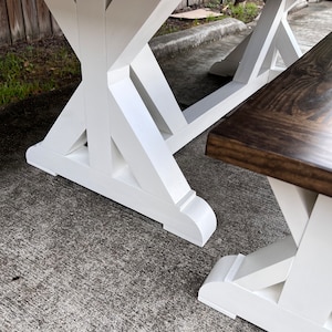 Solid Wood Dining Table Herringbone Top Solid Wood Table Set Bench ...