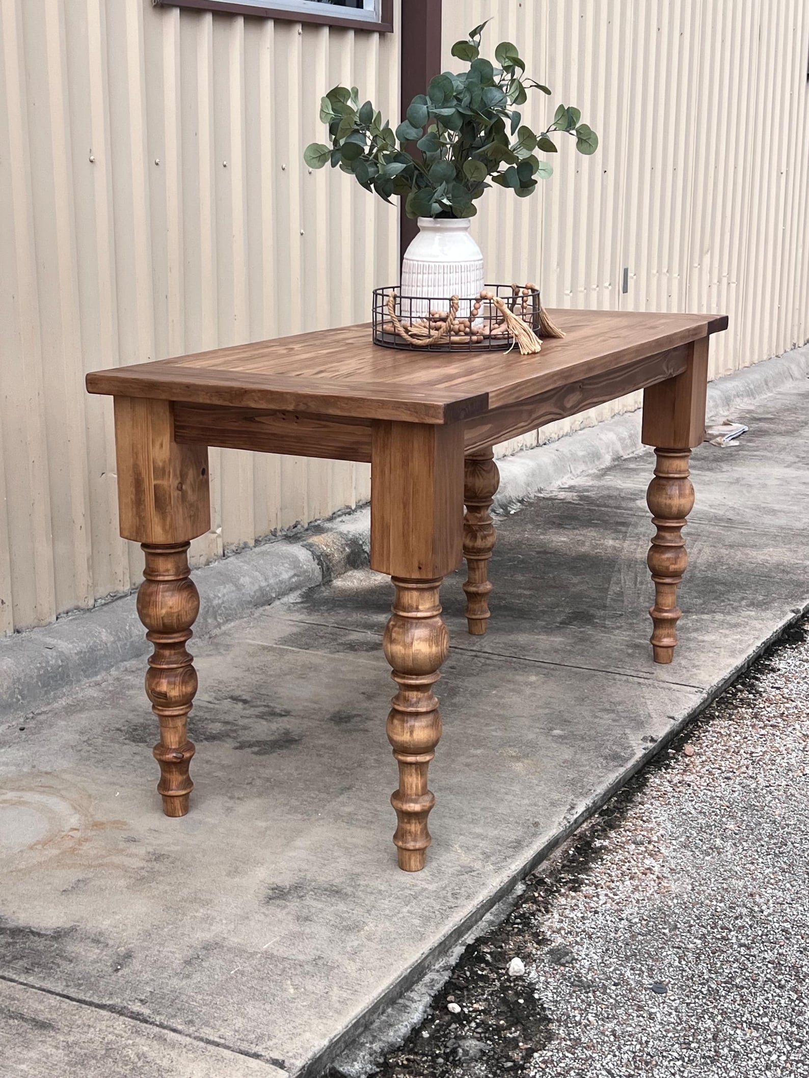 Kitchen Island Solid Wood Kitchen Work Table | Handcrafted Island ...
