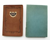 Vintage 1930 39 s As a Man Thinketh Velvet Calf Bound Small Gift Book in Box, by James Allen, Philosophy, Motivational Book, Geo Sully Co, NY