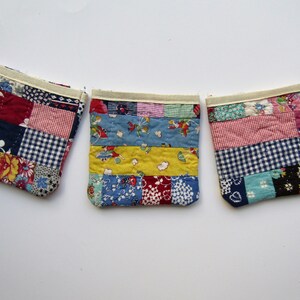 Remake Vintage Quilt Mini Bag