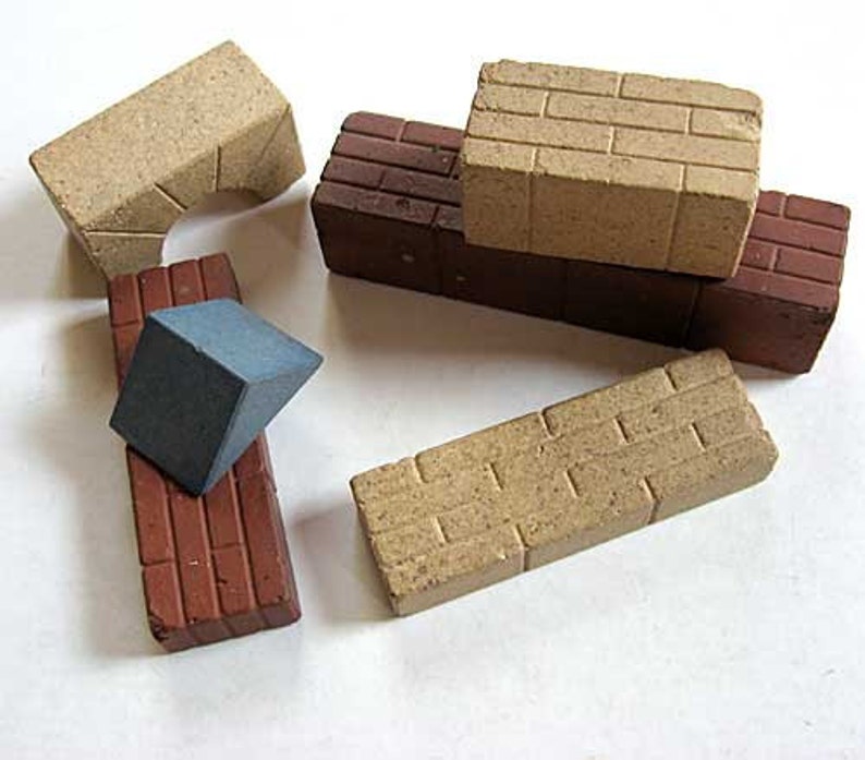 Set 1945 Architector Jr. Stone Building Blocks in Box Wenczel Etsy