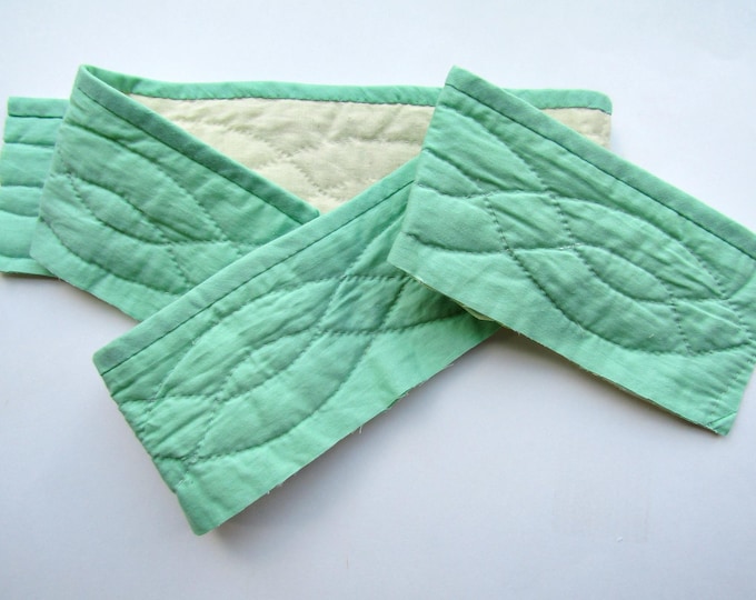 Scrappy Recycled Patchwork Quilt Ribbon, Pieced Strip Made W Many ...