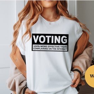 Voting Shirt, Voter Shirt, Register to Vote, Political Shirt, Voting Tee, 2024 Election, Election Day Shirt, Protest Shirt, Democrat Tee