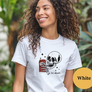 Till Death Shirt Dr Pepper, skelet drinken Dr Pepper shirt, shirt skelet, Halloween-T-shirt, Soda Lover Gift, perfect voor fans van Dr Pepper