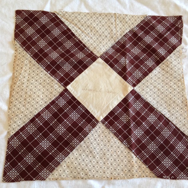 Antique Quilt Blocks Etsy