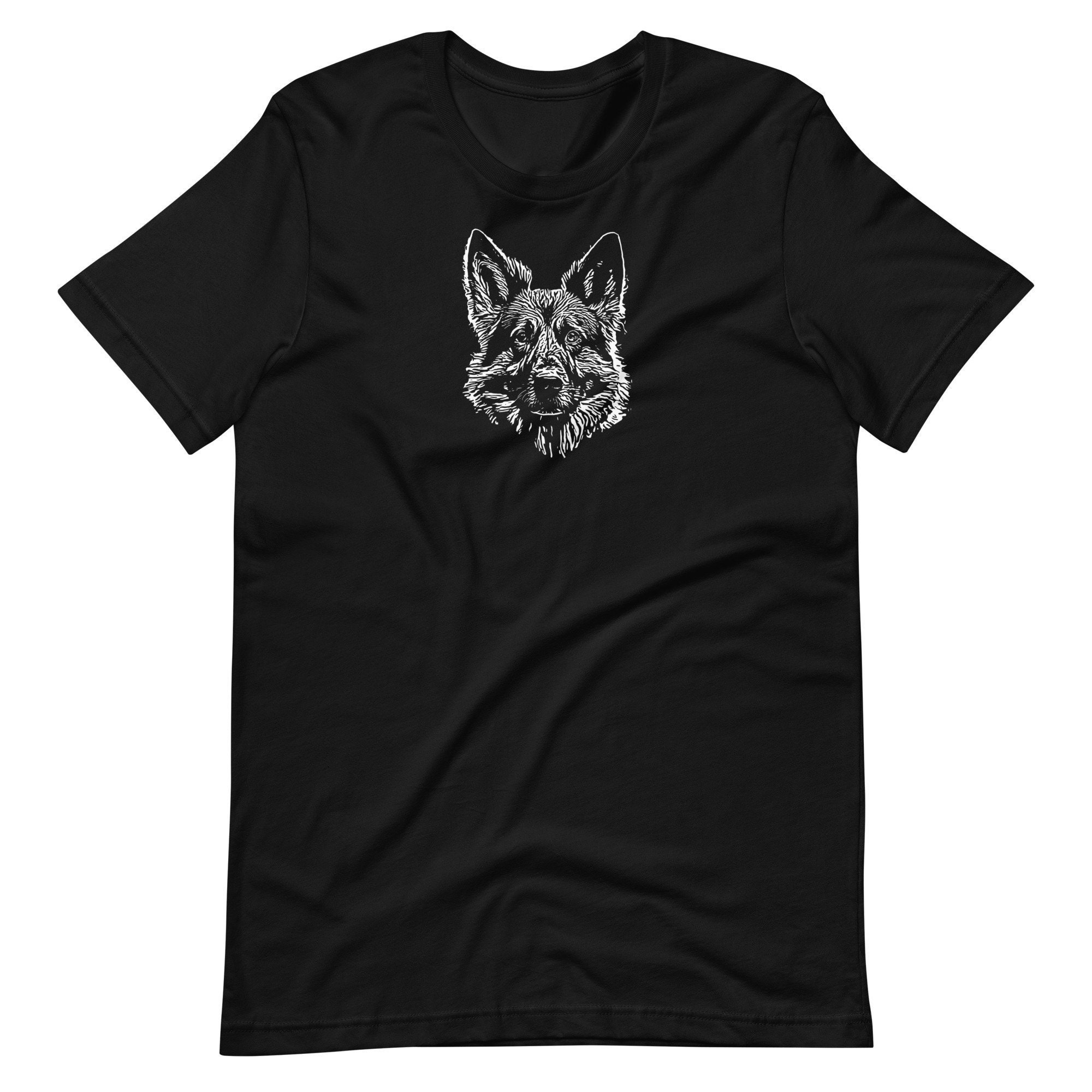 German Shepherd T-shirt by Dogface Studio