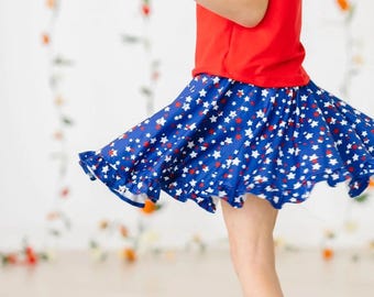 Falda pantalón con volantes