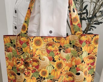 Fall Harvest Tote Bag