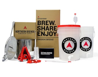 Homebrew Complete Starter Kit - Plus Beer Recipe and Ingredients