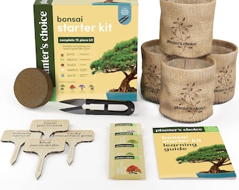Complete Bonsai Starter Kit – Beginners and Plant Enthusiasts