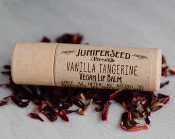 Vegan Vanilla Tangerine Lip Balm