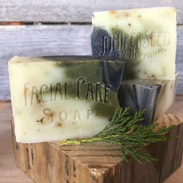 Tea Tree and Peppermint Facial Care Bar Soap