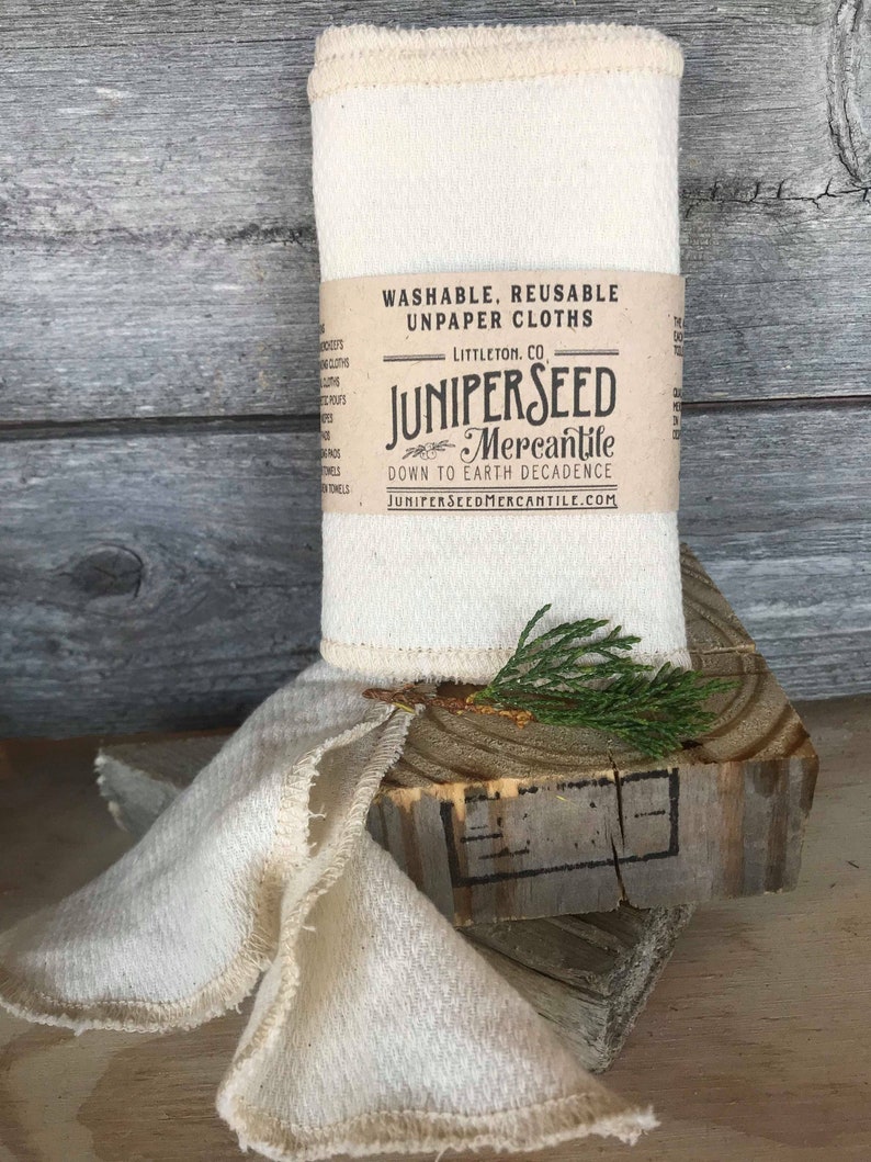 Organic Cotton Unpaper Towels Etsy