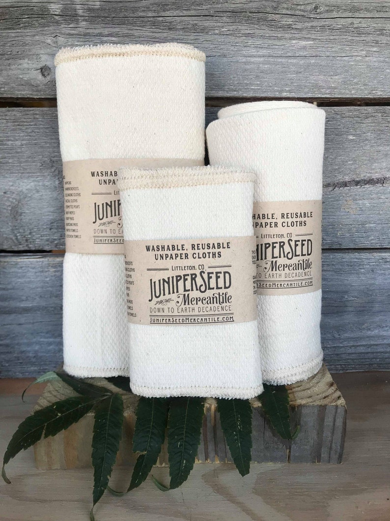 Organic Cotton Unpaper Towels Etsy