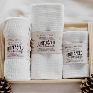 Organic Cotton Unpaper Towels - Juniperseed Mercantile