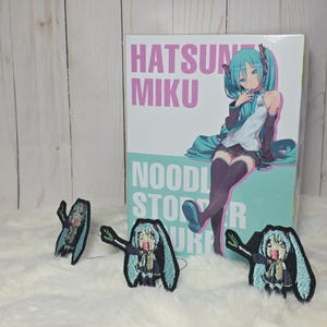 Hatsune Miku - Lauchpin - Aufnäher zum aufbügeln